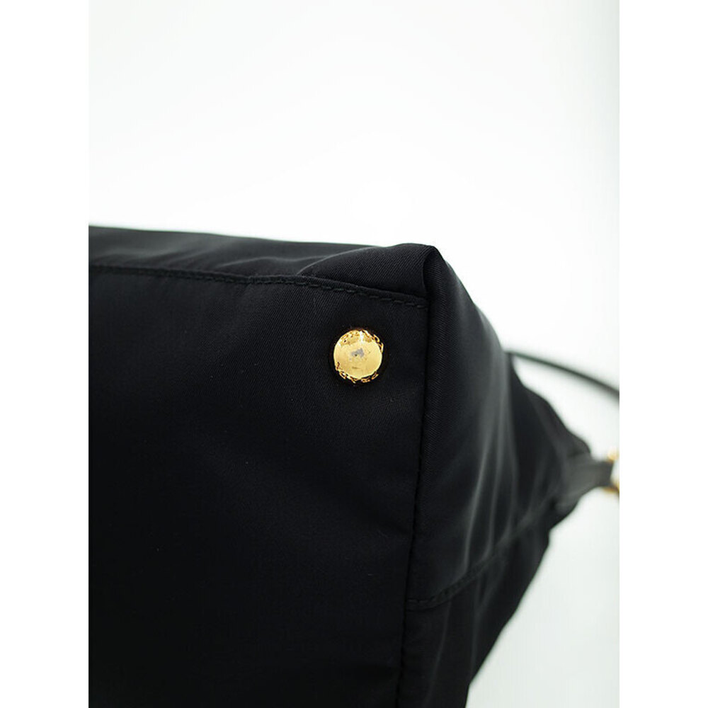 Prada Tessuto Saffiano Leather Tote Shoulder Bag black - Picture 9 of 9